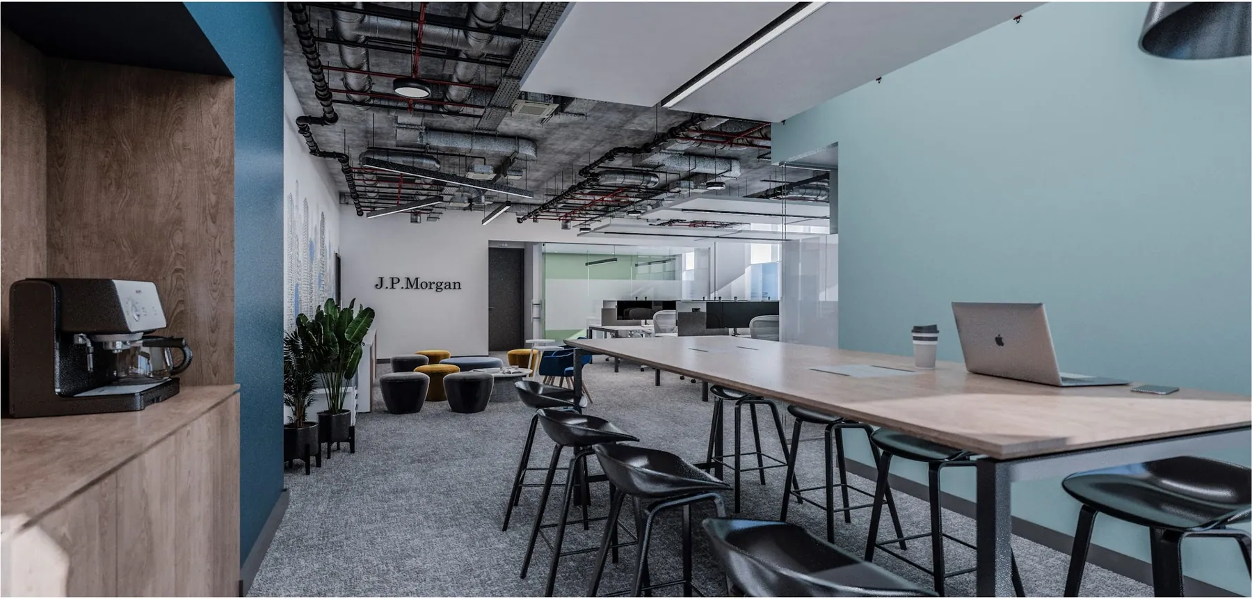 Oficinas para JPMorgan DR Site en Santiago