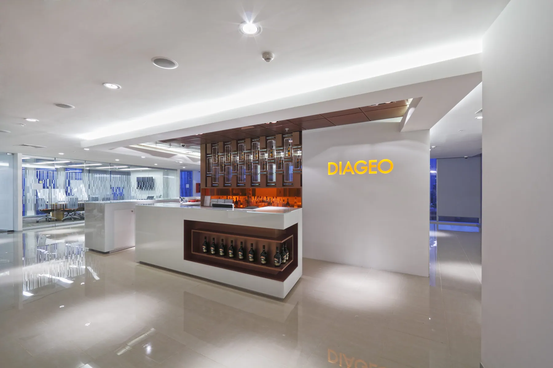 Oficinas para Diageo en Santiago
