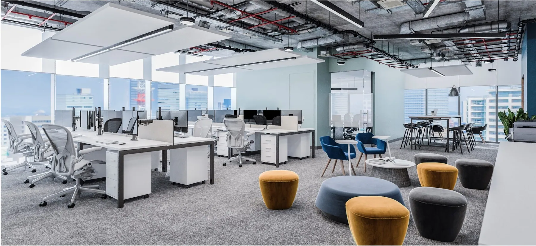Oficinas para JPMorgan DR Site en Santiago — 176 m² — 3/3